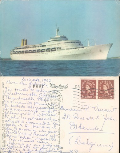 Canberra ship salmon - ss,