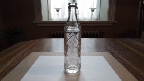 Vintage soda bottle old colony - bottle,