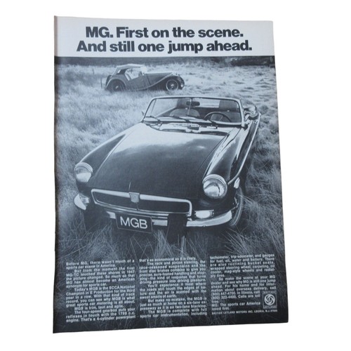 1974 mgb convertible sportscar - 1974,