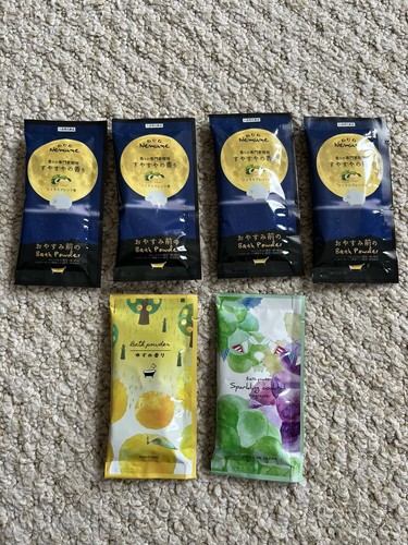 Japanese sachets bath salts - 6,