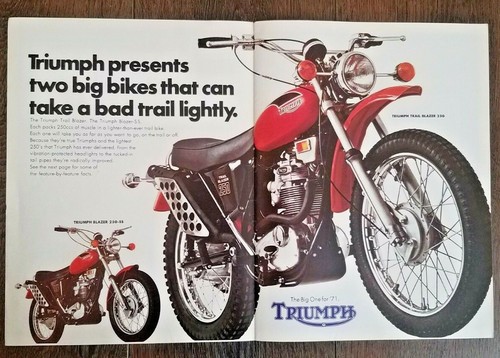 Vintage 1971 triumph blazer - vintage,