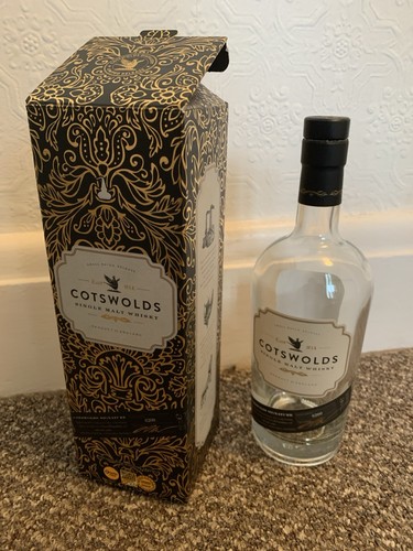 Cotswold whisky empty - whisky,