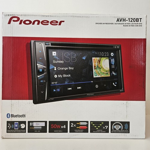 Pioneer avh 120bt - avh-120bt, 6.2"