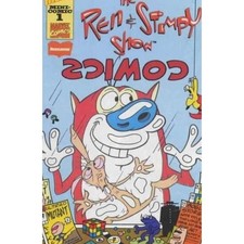Ren & Stimpy Show Wizard Mini-Comic #1 Marvel comics NM minus [t@