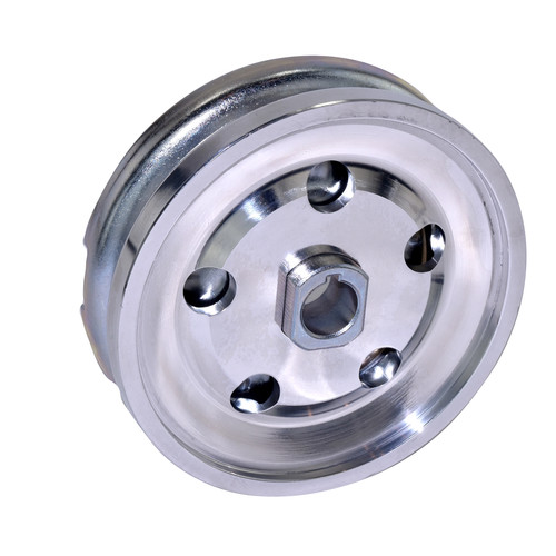 Billet alternator pulley for - alternator,