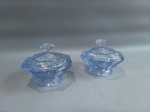 Art deco blue - art,