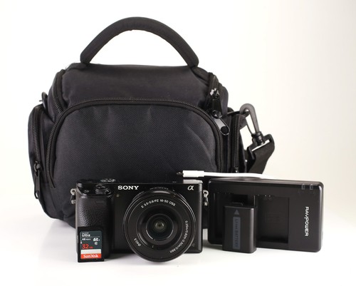 Sony a6000 camera - sony, pz