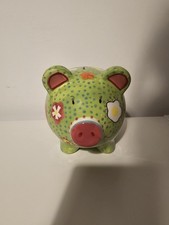 Iconic M&S Percy Pig Ceramic Piggy Bank Limited Edition 2006.