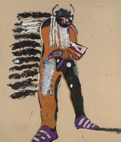 Fritz scholder indian - fritz,