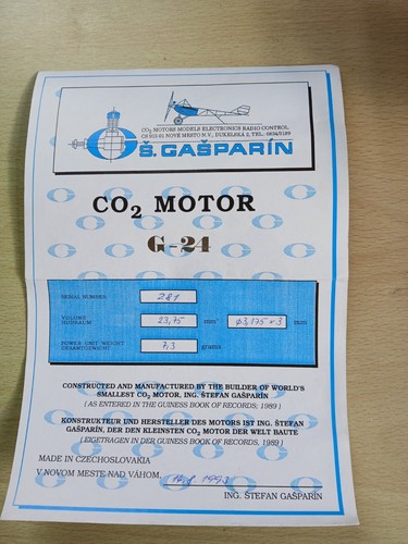 Gasparin co2 motor 24 - g-,