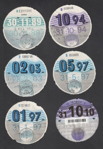 Six used tax - used, disc