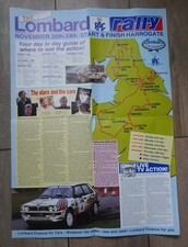 LOMBARD RAC RALLY NOV 1988