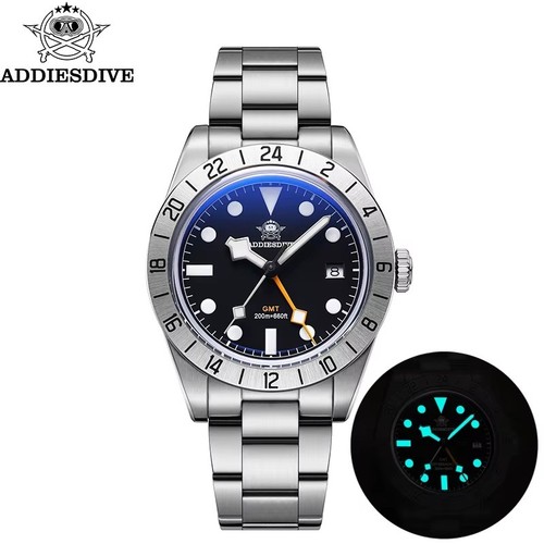 Addiesdive 39mm gmt - addiesdive,