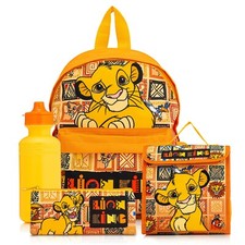 Lion King Backpack 4 Piece