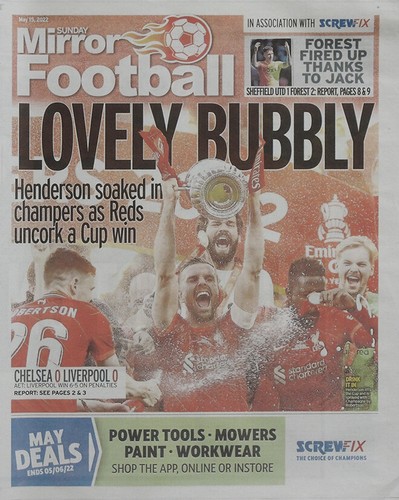 Sunday mirror newspaper - sunday,