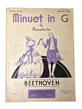 Minuet in G Beethoven Original