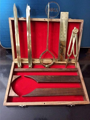Antique items full brass - 5,