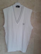 Fred Perry Original/ Retro Tank Top  - Dead stock Sample  size M  (BNWOT)