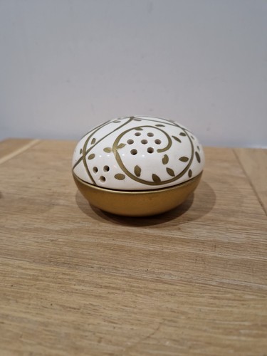Vintage round lidded - vintage, trinket