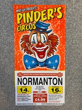Pinder's Circus poster 2014 -