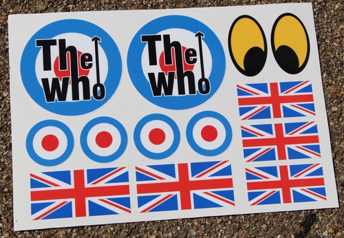 The who scooter mod - scooter, retro