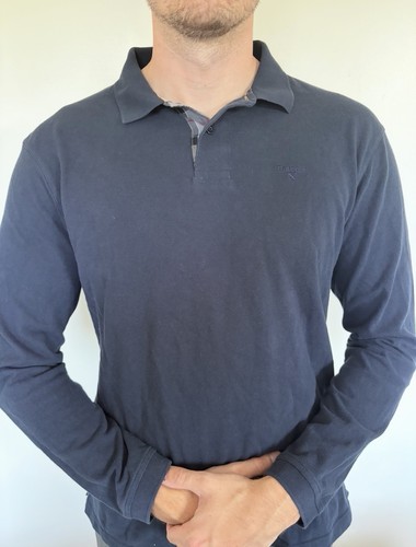 Barbour mens long sleeve polo - barbour,