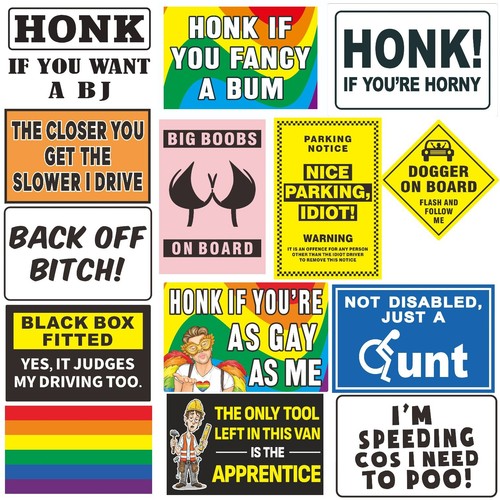 Funny bumper stickers - funny, stickers,
