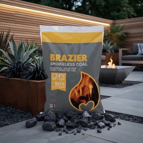 Brazier smokeless coal 10kg - brazier,