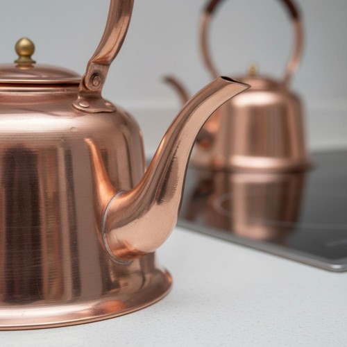 Solid copper tea - solid, fast