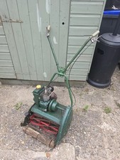 Vintage Ransomes Fourteen MK1 Petrol Mower in used conditiont