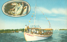 Postcard St. Nicholas Boat