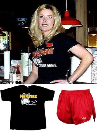 Hooters uniform shirt - uniform, dolfin
