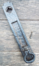 Vintage Vertical Letter Box Slot For Yale Type Locks With Knocker #sm4