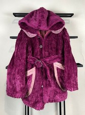 Pink Coat Y2K Belted Hooded