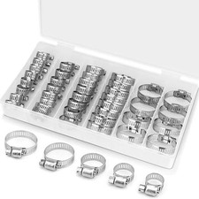 100/40 Pcs Assorted Stainless