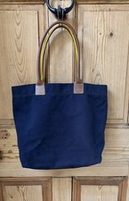 BODEN NAVY STURDY TOTE SHOPPER