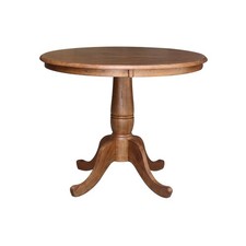 36 in. Wood Dining Table with