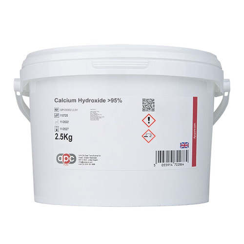 Calcium hydroxide 2 5kg - calcium, 2.5kg