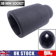 38mm Socket Deep Impact 1/2" Sq Drive 6 Point / Side (Hex) Hub Nut Flywheel