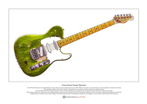 Francis rossi fender - rossi's,