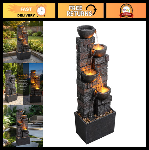 Tier water fountain - 4-tier,