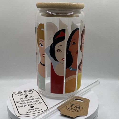 Disney princess glass - disney,