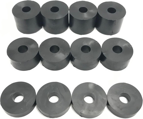 6mm rubber spacers - 6mm,
