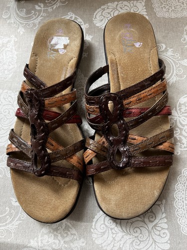 Ladies gluv leather - leather, sandals