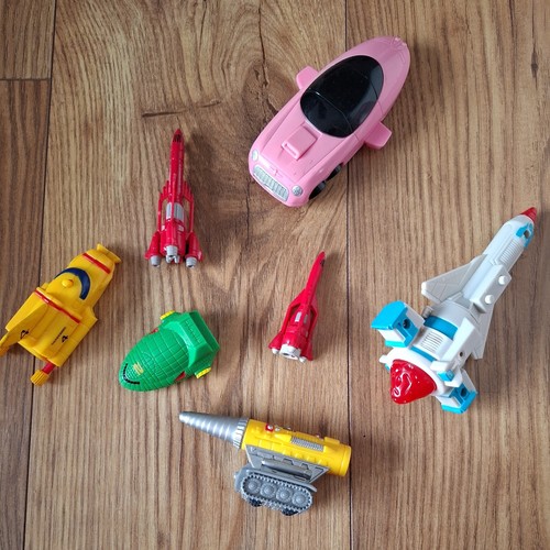 Vintage thunderbirds toy - vintage,