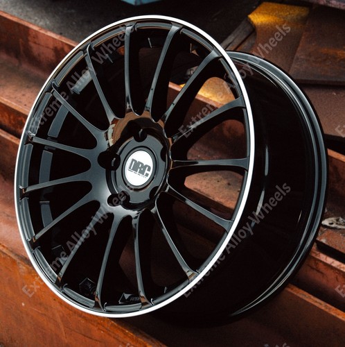 Black rapide alloy wheels - 18",