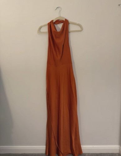 Asos design satin - asos, orange