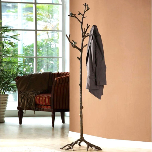 Lovebird coat rack - lovebird, hat