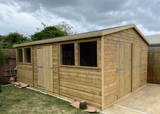 14ft x20ft Heavy Duty Wooden