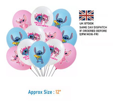 3-12Pcs Lilo And Stitch Latex